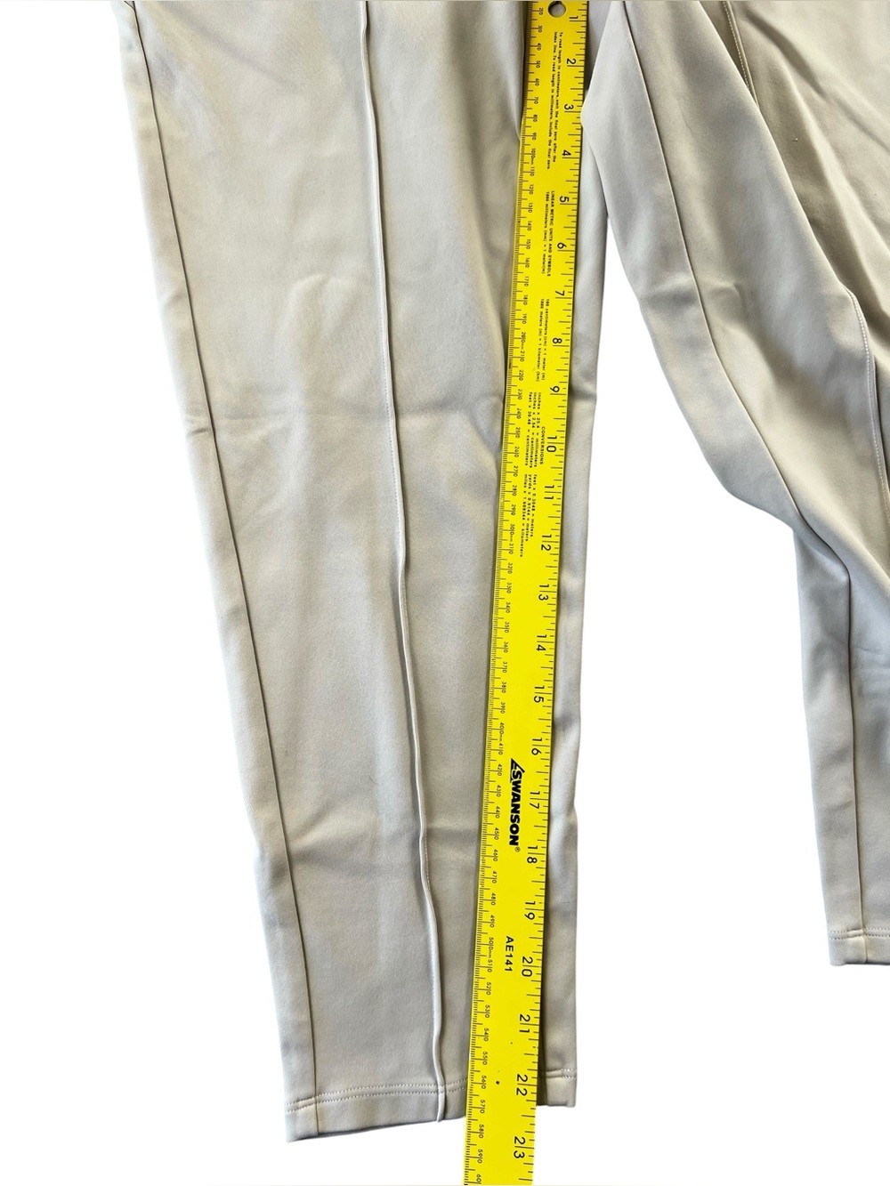Athleta || Venice Pintuck Pant Small Ivory Beige Small - Picture 15 of 15
